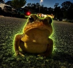 Peanut The Frog logo