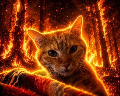 The Phoenix Cat logo