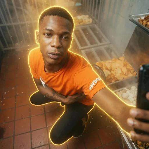 he fucking farted on chicken logo