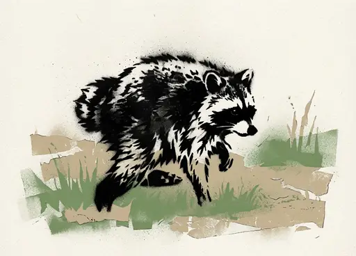 Ximothy The Raccoon logo
