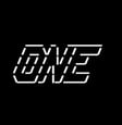 ONE