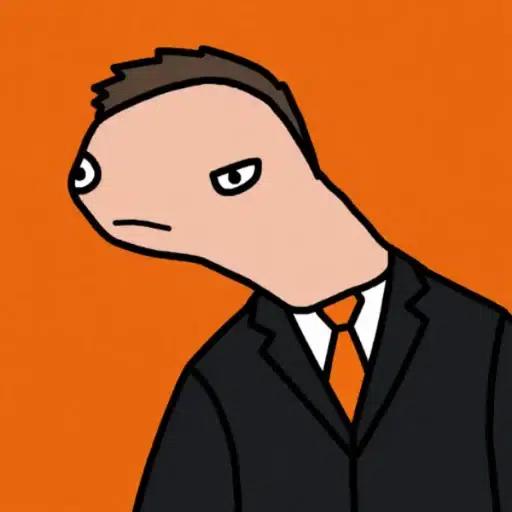 HE'S AGAINST MEMECOINS SEND TS logo