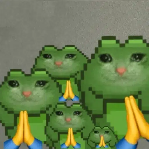 It's PEPE of China DYOR logo