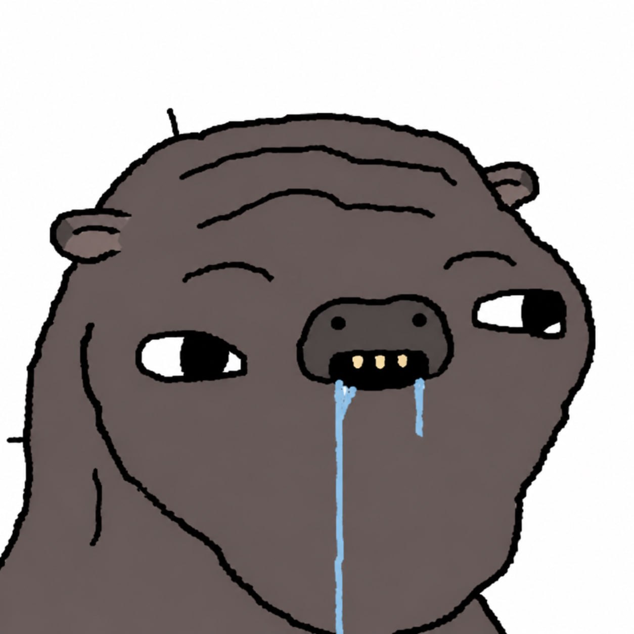 retard hippo logo