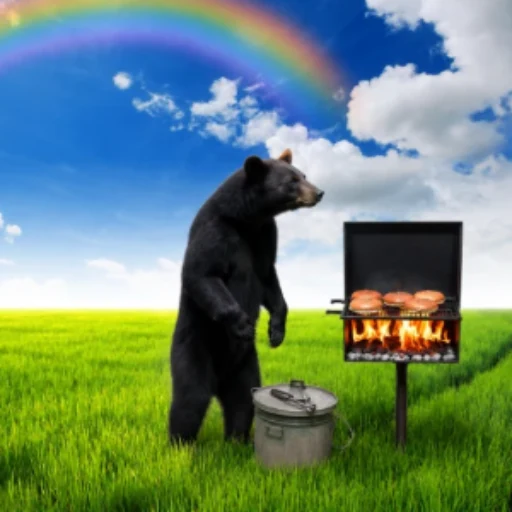 Bruh Bear logo